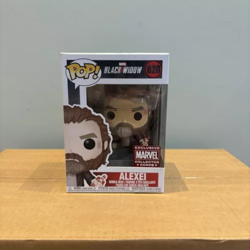 Funko Pop! Marvel Black Widow Alexei Collector Corps Exclusive #620 Bobble-Head