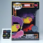 Funko Pop! Marvel Blacklight X-Men Gambit Special Edition #798