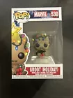 Funko Pop Marvel Bobble Head Holiday Groot #530 w/ Protector