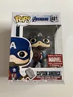 Funko Pop! Marvel Captain America #481 Marvel Collector Corps Exclusive Vaulted