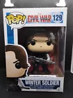 Funko POP! Marvel: Captain America Civil War - #129 Winter Soldier - Vaulted!