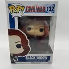 Funko Pop! Marvel Captain America Civil War Black Widow #132 W/Protector
