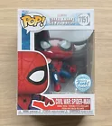 Funko Pop Marvel Captain America Civil War Spider-Man #1151 + Free Protector