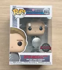 Funko Pop Marvel Captain America With Prototype Shield #999 + Free Protector
