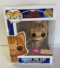 Funko Pop! Marvel Captain Marvel 426 Goose The Cat Flocked Vinyl Figure