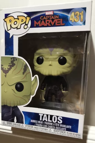 Funko POP! Marvel - Captain Marvel Talos #431 Vinyl Bobble Figure