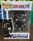 Funko Pop! Marvel Civil War #130 Black Panther Vinyl Figure New MIB!