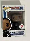 Funko Pop Marvel Civil War Black Panther Unmasked #138 Walgreens Exclusive