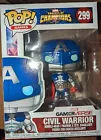 Funko Pop Marvel Contest Of Champions Civil Warrior #299 Vinyl Figure Gamerverse