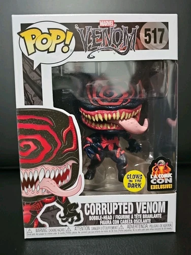 Funko Pop Marvel Corrupted Venom Glow GITD LACC Exclusive 517