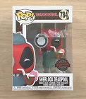 Funko Pop Marvel Deadpool Sherlock Deadpool #784 + Free Protector