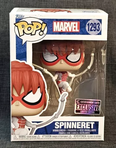 Funko POP! MARVEL Entertainment Earth Exclusive Limited Edition SPINNERET #1293