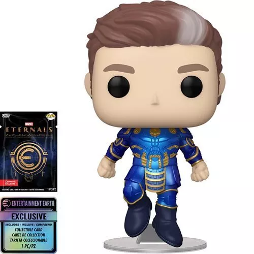 Funko POP! : Marvel Eternals #727 - Ikaris With Collectible Card + Protector