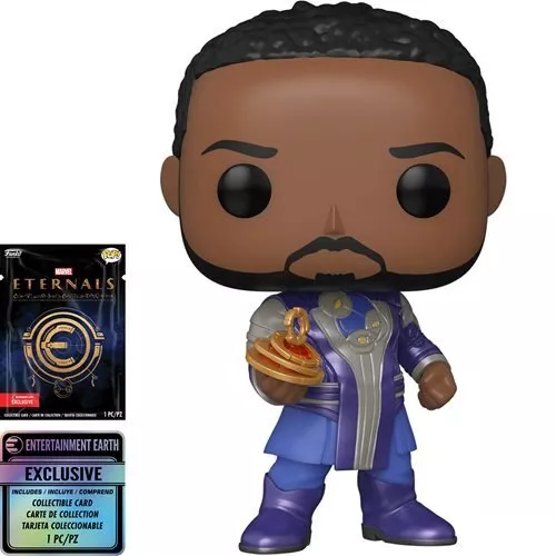Funko POP! : Marvel Eternals #736 - Phastos With Collectible Card + Protector