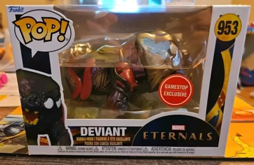 Funko Pop Marvel Eternals Deviant #953 GS Excl. Vinyl Figure, New W/PROTECTOR