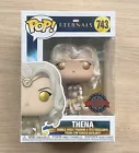 Funko Pop Marvel Eternals Thena With Swords #743 + Free Protector
