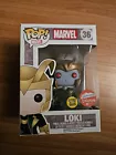 FUNKO POP! Marvel Fugitive Toys Exclusive Glow In The Dark Loki #36 Vaulted