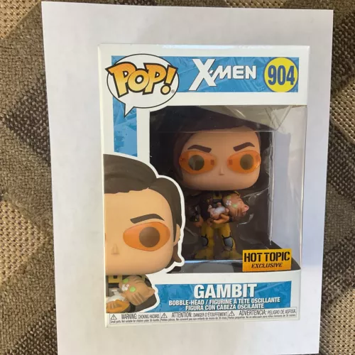 Funko Pop Marvel Gambit # 904 X-Men Hot Topic Exclusive NEW