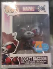 FUNKO POP MARVEL GUARDIANS OF THE GALAXY ROCKET RACCOON 396 PREVIEW EXCLUSIVE LT