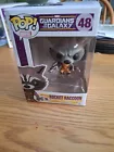 Funko Pop! Marvel Guardians Of The Galaxy Rocket Raccoon #48 Vinyl Bobble-Head