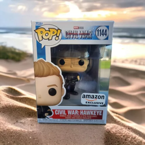 Funko POP! Marvel | Hawkeye | Civil War  1144 Amazon Exclusive