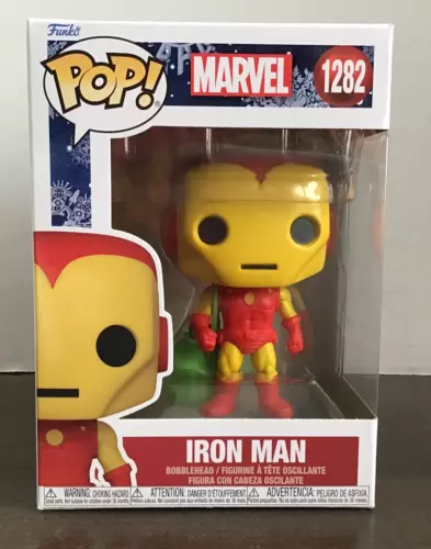 Funko Pop! Marvel Holiday Iron Man With Bag Pop! Vinyl Figure #1282