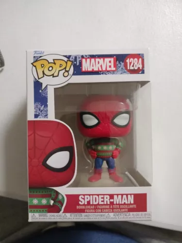Funko Pop ! MARVEL: Holiday- Spider-Man #1284