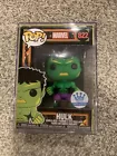Funko POP! Marvel Hulk #822 (Funko Shop) [Black Light Glow] PROTECTOR!