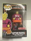 Funko Pop! Marvel Infinity Saga CAPTAIN MARVEL #908 Black Light Target Exclusive