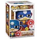 Funko POP! Marvel Infinity Warps Figure - SOLDIER SUPREME [Glow in Dark] #679