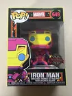 Funko Pop Marvel Iron Man Black Light Special Edition Collectible Gift #649