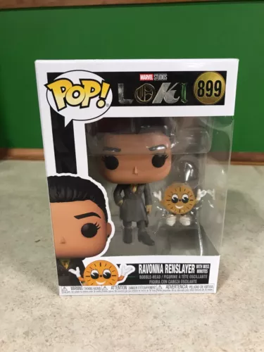 Funko POP! Marvel Loki Ravonna Renslayer with Miss Minutes 899