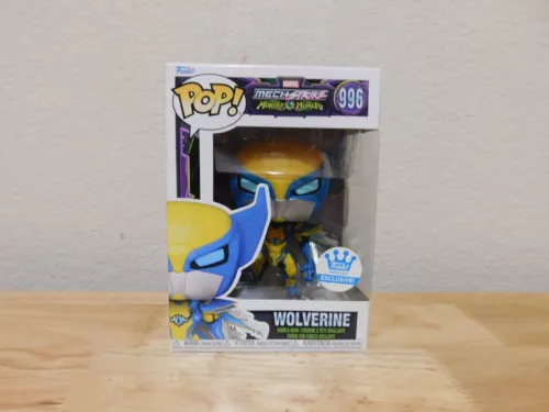 Funko Pop Marvel MechStrike Monster Hunters Funko.com #996 Wolverine bobble-head