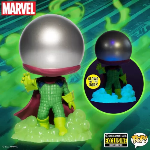 Funko Pop! Marvel MYSTERIO #1156 Glow In The Dark Pop EE Exclusive