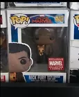 Funko Pop Marvel Nick Fury with Goose the Cat No.447 Brand New