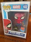 Funko Pop Marvel Protector Spider-man Japanese Spider Japan Chase Glow Px 932