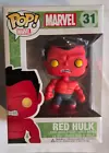 Funko Pop! - Marvel - Red Hulk #31 - NIB w/Protector - Vaulted Retired
