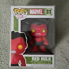 Funko Pop! - Marvel - Red Hulk #31 - NIB w/Protector - Vaulted Retired