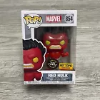Funko Pop! Marvel Red Hulk #854 Glow In Dark Chase Hot Topic Exclusive Limited