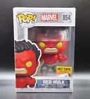 Funko Pop Marvel Red Hulk #854 Hot Topic Exclusive