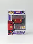 Funko Pop! Marvel Red She Hulk #231 2017 SDCC LE ED Sticker w/Protector Flawed