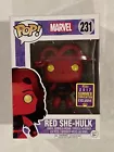 Funko Pop Marvel Red She-Hulk #231 SDCC EXCLUSIVE