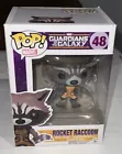Funko Pop! Marvel Rocket Raccoon Vinyl Figure Guardians of The Galaxy Bobble #48