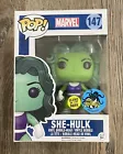 Funko Pop! Marvel: She-Hulk #147 Glow In The Dark GITD Comikaze Exclusive