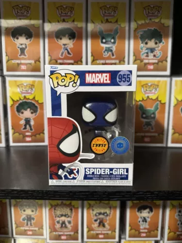 Funko Pop Marvel Spider Girl PIAB Exclusive Chase 955 W/Protector