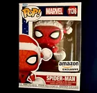 Funko Pop! Marvel Spider-Man Christmas Amazon Exclusive #1136.