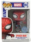 Funko Pop! Marvel Spider-Man Glitter #593 Diamond Special Edition with Protector