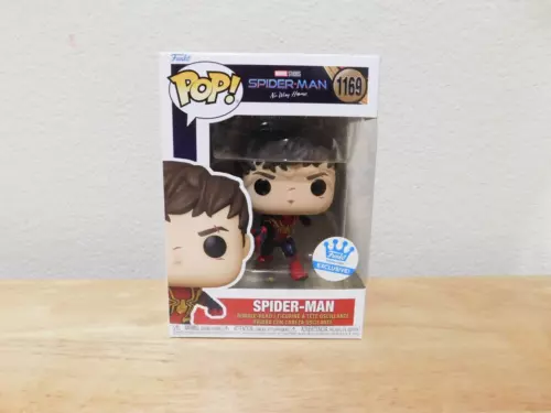 Funko Pop Marvel Spider-Man No Way Home Funko.com #1169 Spider-Man bobble-head