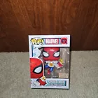 Funko Pop! Marvel Spider-Man (Pi Shirt) #672 Box Lunch Exclusive with Protector