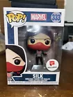 Funko POP! Marvel Spider-Man Silk #333 Vinyl Figure W/Soft Pop Protector